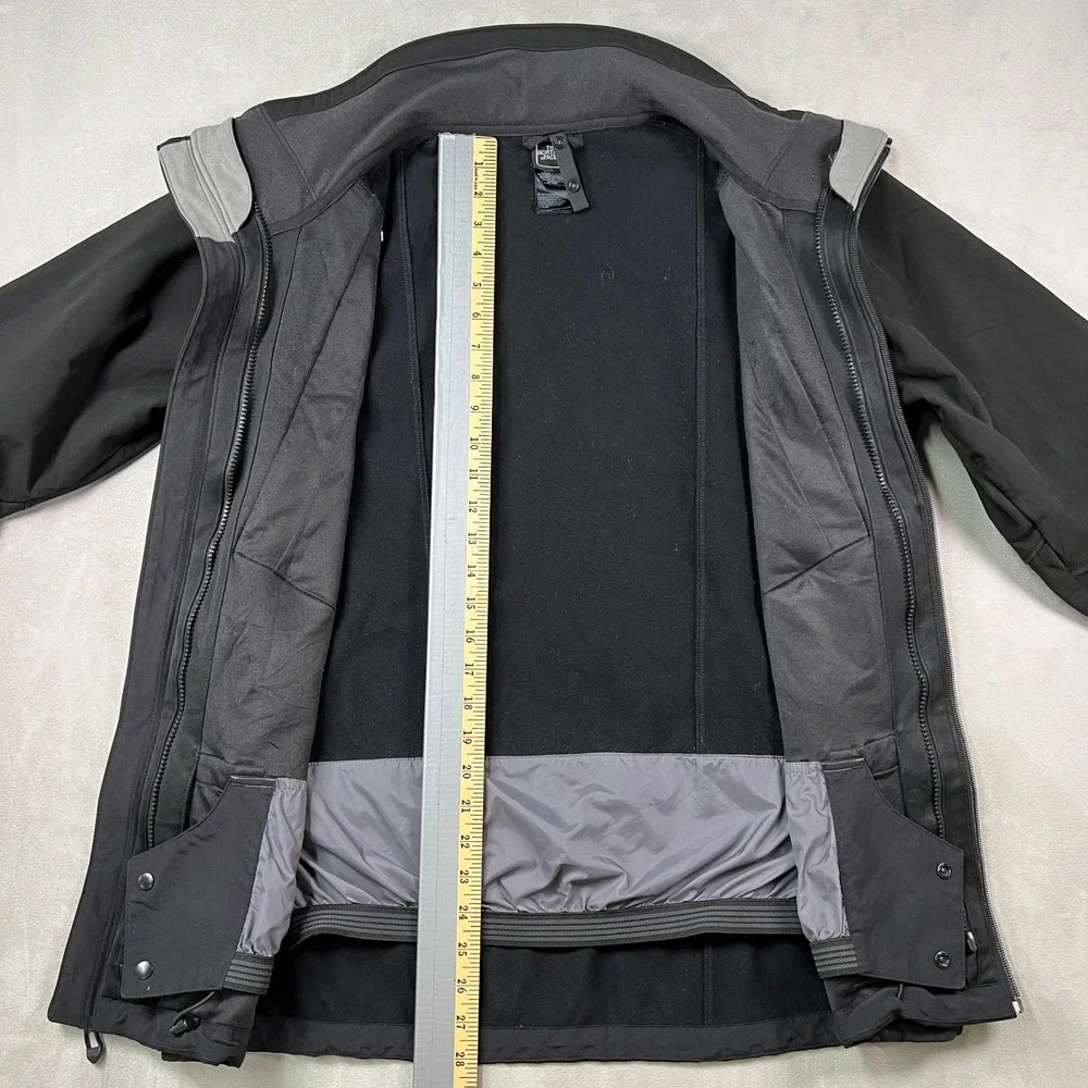 The North‎ Face Apex Bionic Softshell Jacket Mens S Black Full Zip Outdoor
